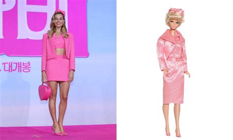 margot robbie fit pics|Every reference to Barbie in Margot Robbies press。